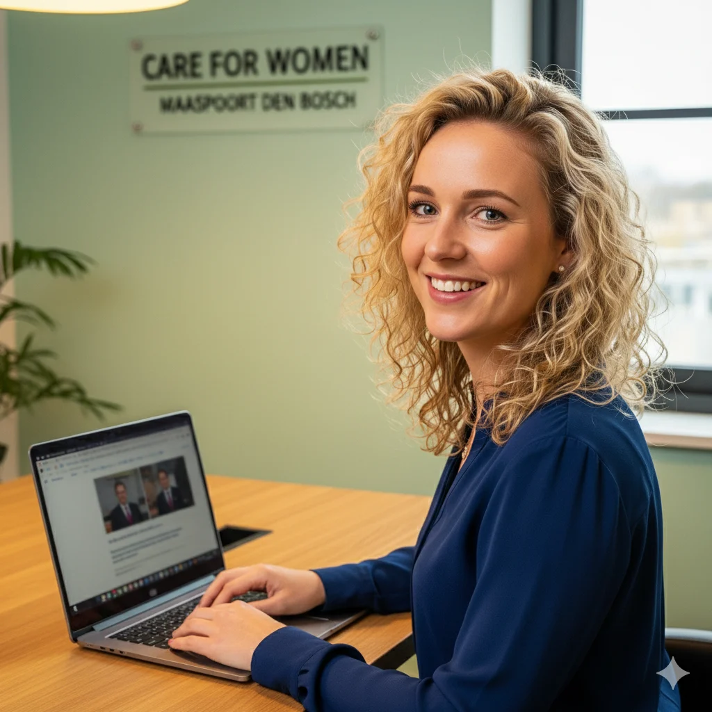 Care for women maaspoort Den Bosch specialiste aan het werk